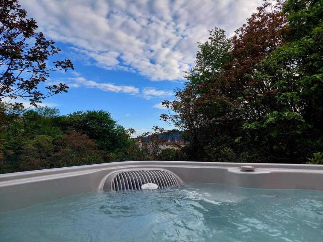 La Casa Rosa Di Segusino With Spa Jacuzzi In Garden Sequsino المظهر الخارجي الصورة